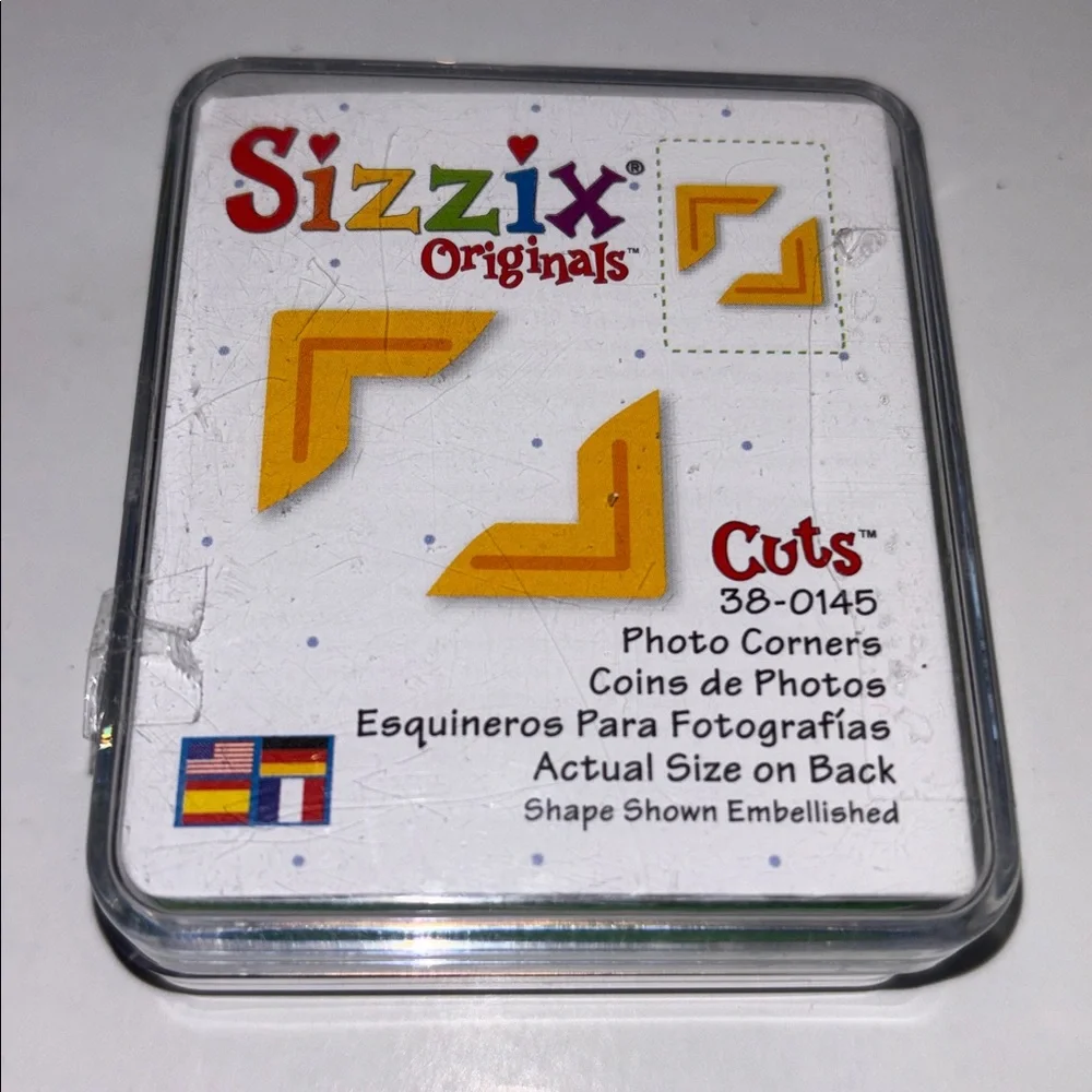 Sizzix Photo Corner Die Set - Originals Cuts 38-0145